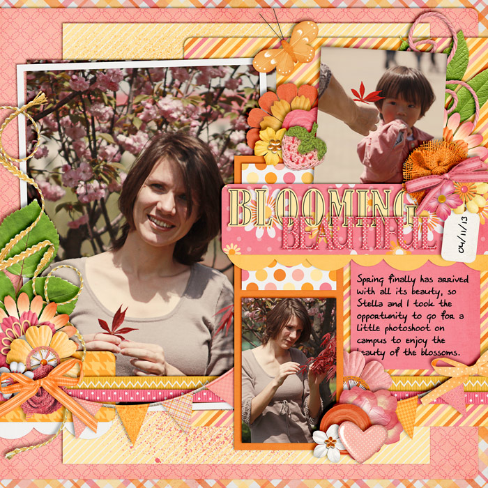 scrapbook layout