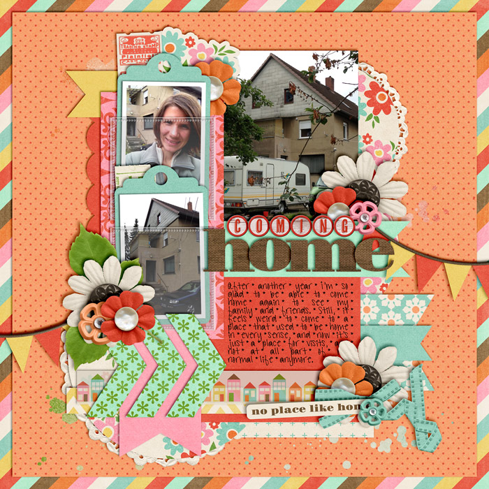 scrapbook layout