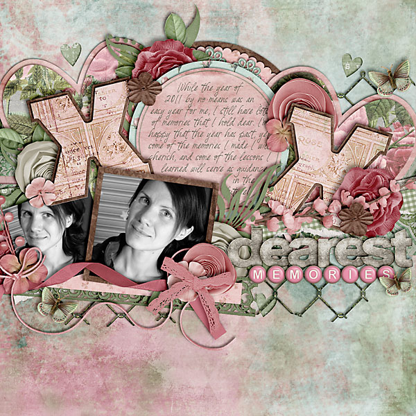 scrapbook layout