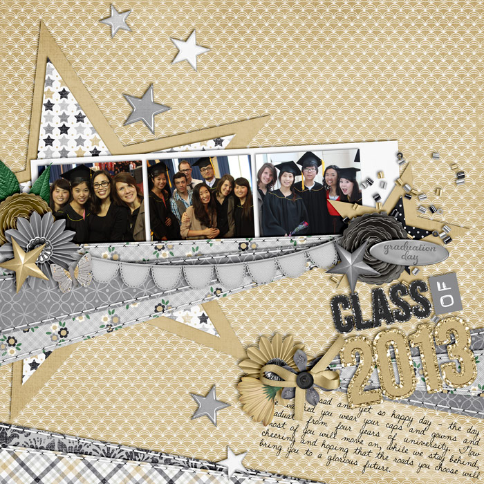 scrapbook layout