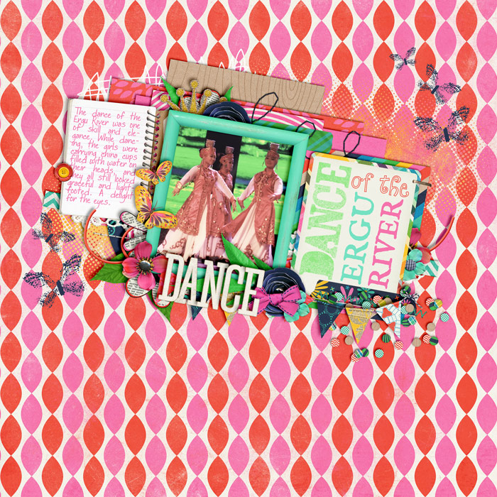 scrapbook layout