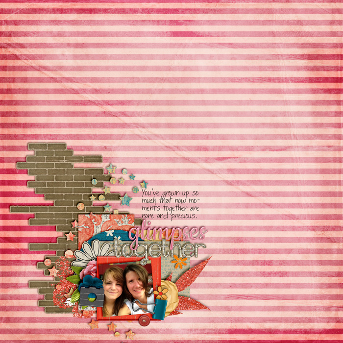 scrapbook layout