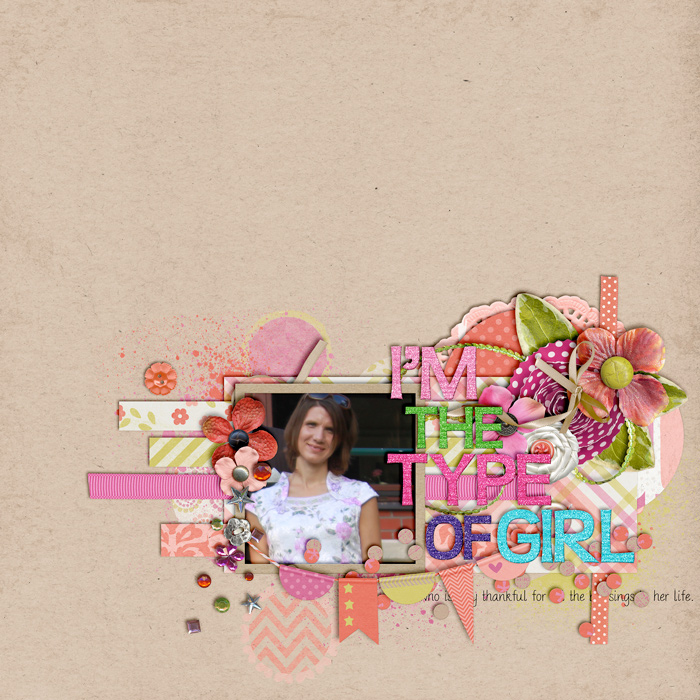 scrapbook layout