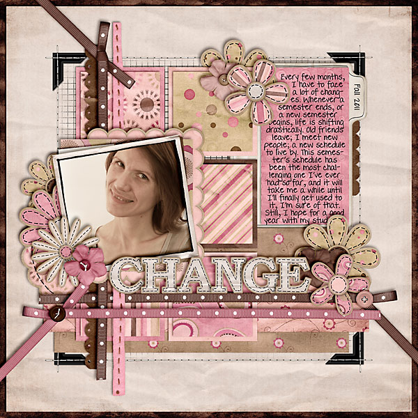 scrapbook layout