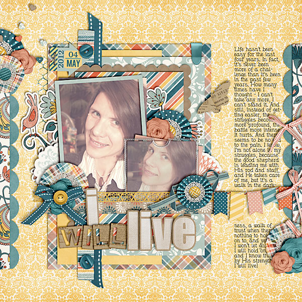 scrapbook layout