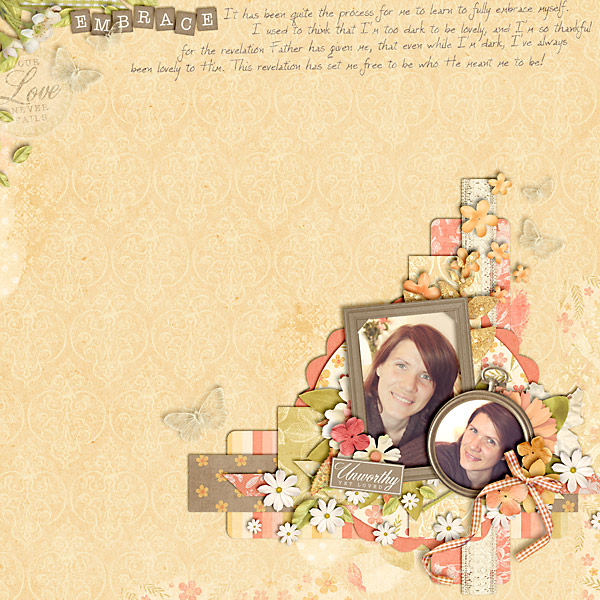 scrapbook layout