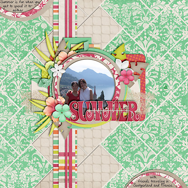 scrapbook layout