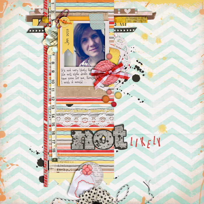 scrapbook layout