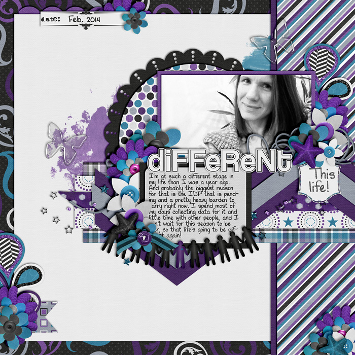 scrapbook layout