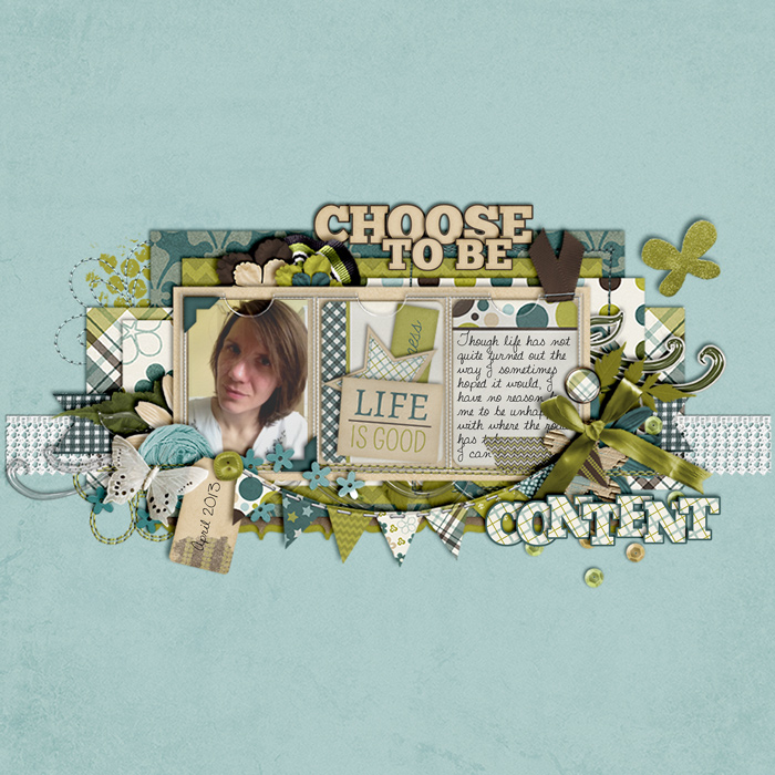 scrapbook layout