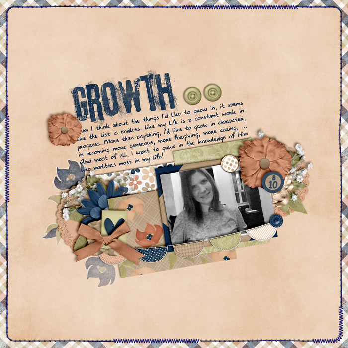 scrapbook layout