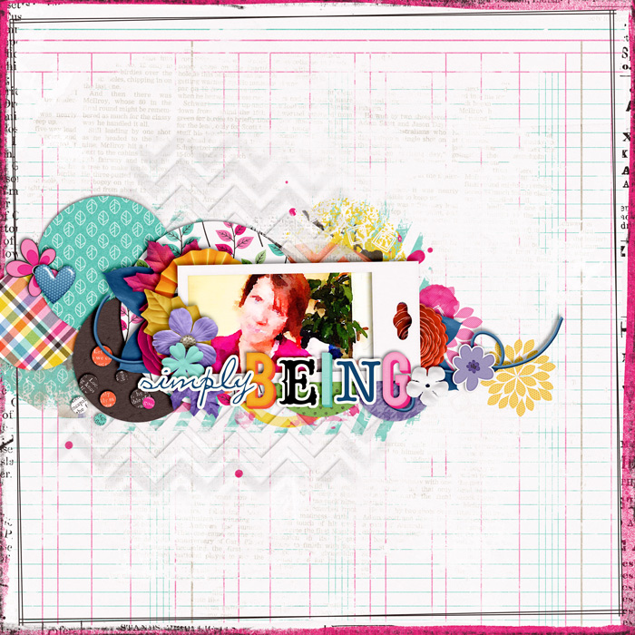 scrapbook layout